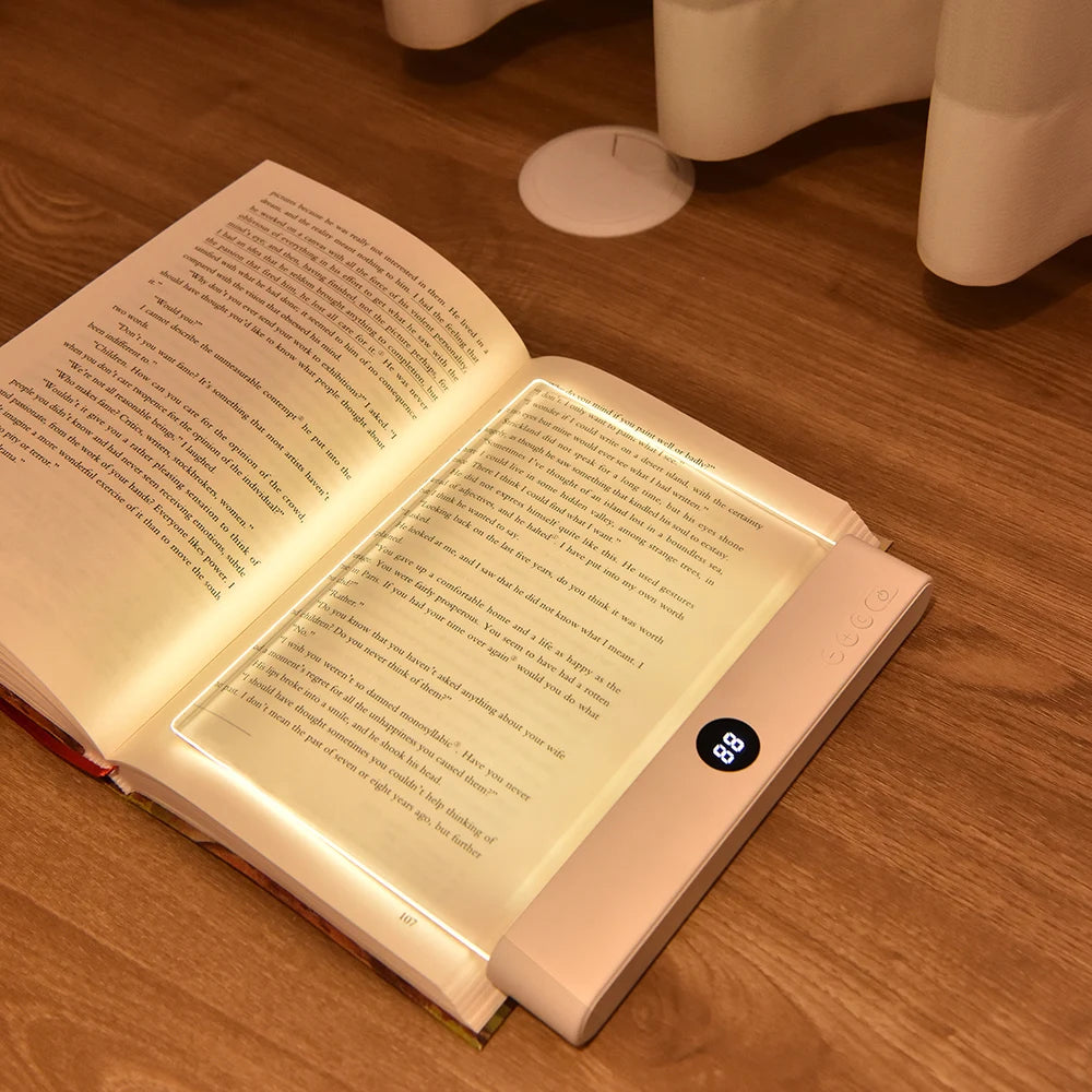 LED読書灯 2in1 ナイトライト（3色切り替え / 明るさを自由に微調整 / タイマー機能付 / USB充電式）