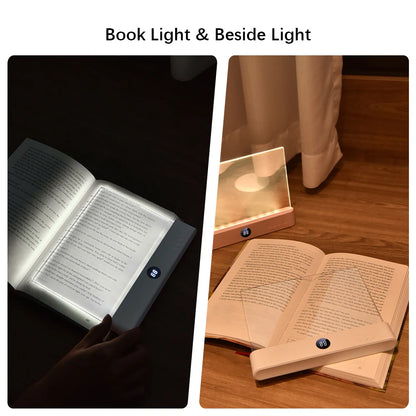 LED読書灯 2in1 ナイトライト（3色切り替え / 明るさを自由に微調整 / タイマー機能付 / USB充電式）
