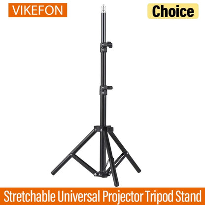 Universal Projector Tripod Stand Stretchable Projector Bracket Aluminum Alloy Portable Holder Adjustable Height for LCD Project