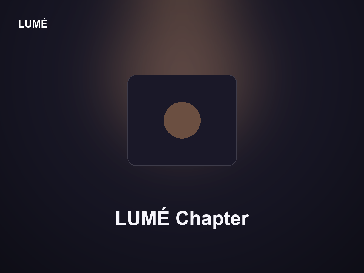 LUMÉ Chapter リーディングライト